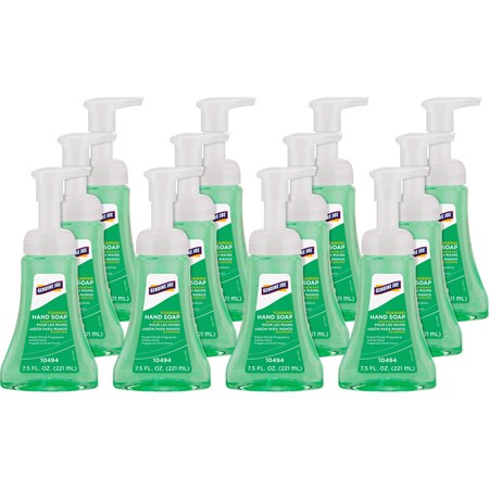 Genuine Joe Hand Soap, Foaming, Fresh Floral Scent, 7.5 oz GN, PK 12 GJO10494CT